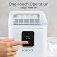 thumbnail image 5 of Igloo Countertop Ice Maker, Automatic Self-Cleaning Ice Maker Machine with Ice Basket and Scoop, White, 5 of 9