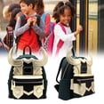 thumbnail image 3 of Serie De Películas Mochila Informal Cosplay Película Clásica Pu Mochila De Cuero Bolso De Hombro Con Doble Correa Guardurnaity AP005879-00, 3 of 6