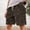 Brown, variant on Mens Corduroy Shorts Elastic Waist Drawstring Straight Leg Men Shorts Casual with Pockets Relaxed Fit Summer Beach Shorts for Men