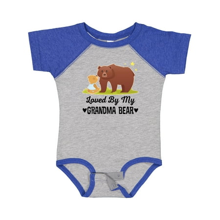 

Inktastic Grandma Bear Loves Me Outfit Gift Baby Boy or Baby Girl Bodysuit