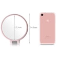 thumbnail image 2 of Handheld Mirror Double Sided Plastic Folding Mirror Table Mirror Desktop Mirror, 2 of 10