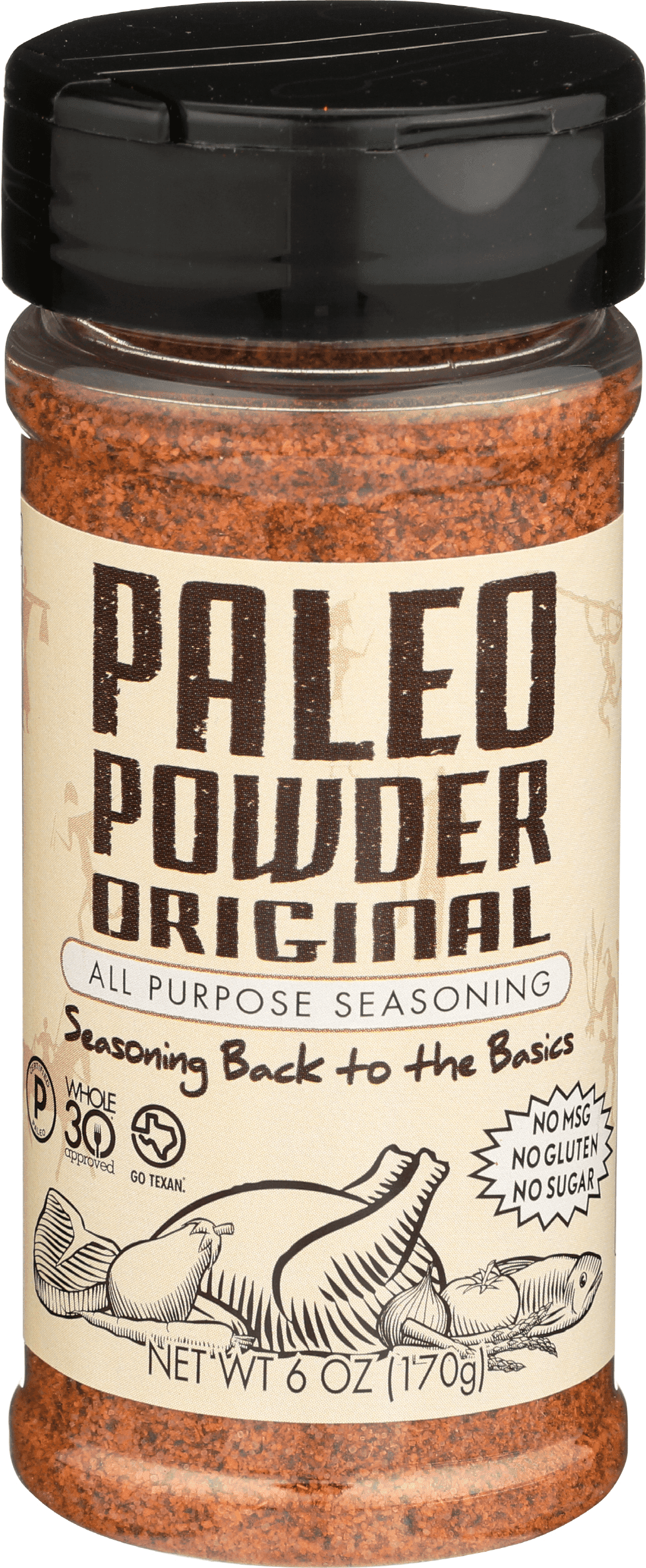 Paleo Powder Original AP Mixed Seasoning, 6oz. Bottle