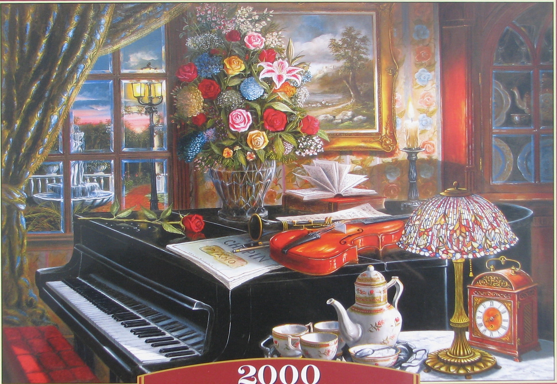 Castorland ENSEMBLE 2000 pc Jigsaw Puzzle Still Life Piano Violin