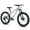 CoolGray, variant on 24" Wheel Fat Tire Mountain Bike for Adult Teens,13.5"Aluminum Frame Mountain Bicycles,Rear 8 Speeds Gears with Double Disc Brakes