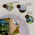 thumbnail image 5 of Clam Quick-Set Screen Tent Wind & Sun Panel, Accessory Only, Blue (3 Pack), 5 of 5