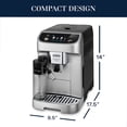 thumbnail image 7 of De'Longhi Magnifica Plus Bean-to-Cup Espresso and Cappuccino Machine, Silver, 7 of 7