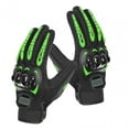 thumbnail image 4 of Guantes de moto Zulema pantalla táctil duraderos al aire libre Verde M, 4 of 8