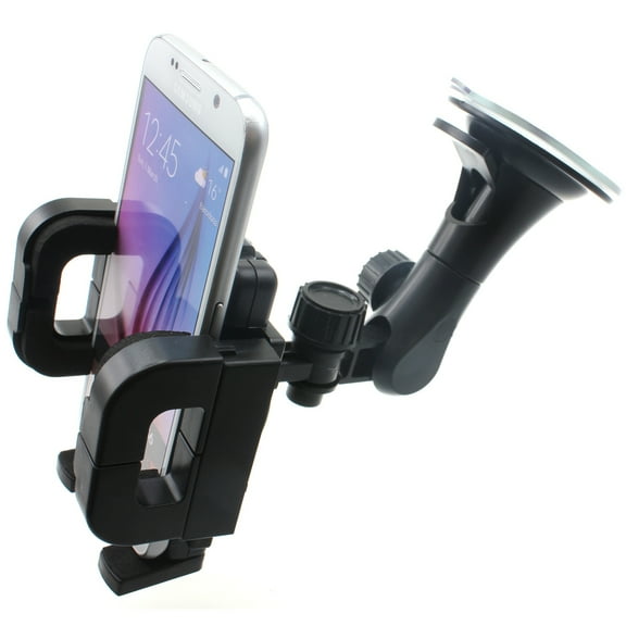 Windshield Car Mount for OnePlus 10 Pro Phone - Holder Glass Cradle Rotating Compatible With OnePlus 10 Pro