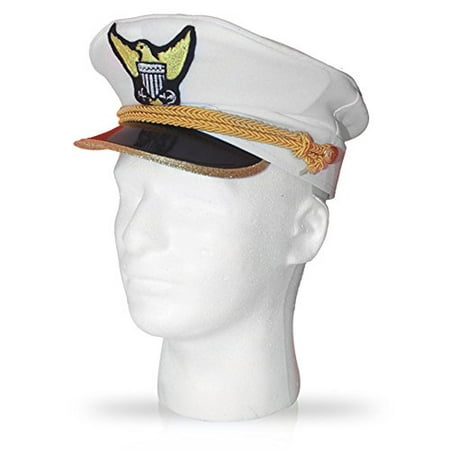 Navy Captain Admiral Hat For Kids By Dress Up America