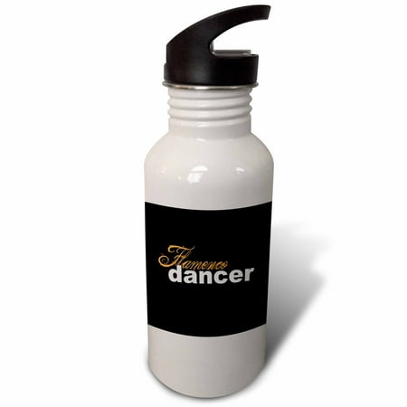 

3dRose Flamenco Dancer Sports Water Bottle 21oz