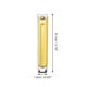 thumbnail image 4 of Cortauñas de patrón vertical duradero de 1 pc Unique Bargains tono dorado, 4 of 6