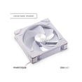 thumbnail image 2 of Phanteks PHF140D30R_DRGB_PWM_WT01 D30-140 ARGB PWM 140mm Fan Reverse Airflow White, 2 of 5
