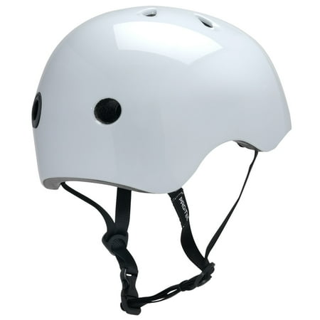 Street Helmet Gloss - Pro-Tec Street Lite Helmet (Certified) - Gloss White - Large