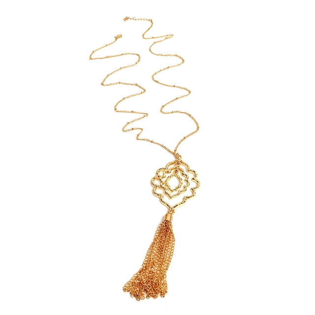 Collar de cadena boho Minnieouse Joyas estéticas colgantes elegantes Oro