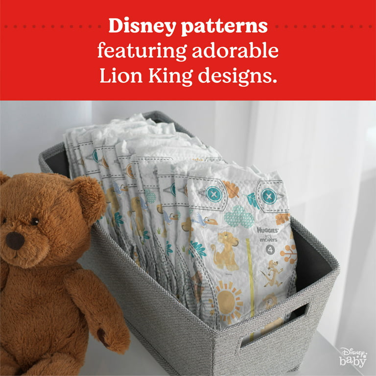 Lion king little movers diapers