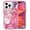 E, variant on Dteck Case for iPhone 11 Marble Printed Pattern Tri-Layer Protection Full Body Protection IMD Pattern Hybrid Shockproof Case Cover For iPhone 11,E