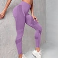 thumbnail image 5 of Women's Sculpting Workout Leggings High Waist Tummy Control Compression Fitness Training Pants, 5 of 9