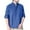 Blue1, variant on DGXTA Men's Cotton Roll Up Long Sleeve Shirt Casual Beach Shirts T-Shirt Vacation Tops with Pocket