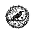thumbnail image 4 of Decoración de pared de pájaro de metal, arte de pared de hierro, artesanías artísticas, esculturas de pared, silueta de colibrí de pared para jardín, 4 of 9