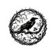 thumbnail image 4 of Decoración de pared de pájaro de Metal, adorno colgante de silueta de pájaro, decoración de pared del hogar, arte de entrada, decoración de pared, 4 of 9