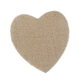 thumbnail image 5 of CRAFTHROU 10Ud Piezas De Hessian Burlap En Corazón Para Adornos De Bodas Y Hogar Natural, 5 of 5