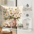 thumbnail image 5 of Hometravel Ultra Soft Easter Themed Pillow Cover, Short Plush Rabbit Design Cushion Case, Cozy Decorative Throw Pillow for Sofa, Festive Bedroom Accent Pillow for Home, 5 of 6