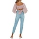 thumbnail image 5 of Txlixc Blusa de mujer, cuello cuadrado sólido, chaqueta de manga larga, pullover de primavera Txlixc moda, 5 of 6