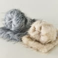 thumbnail image 4 of harmtty Faux Fur Leg Warmers Women Girls Furry Boot Covers Fuzzy Shoes Cuff Cover Cozy Winter Calf Warmers for Parties Street Wear, 4 of 8