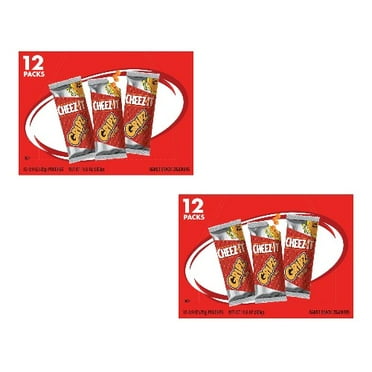 ( 2 Pack ) Cheez-It Tiny Baked Snack Cheese Crackers, Original 10.8 Oz, ( 24 Total Snacks)
