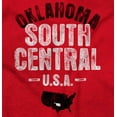 thumbnail image 2 of Oklahoma South Central USA Funny Hoodie Sweatshirt Women Men Brisco Brands M, 2 of 6