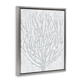 thumbnail image 4 of Stupell Industries Sketched Coral Sprigs Nautical & Beach Painting Gray Floater Framed Canvas Art Print Wall Art, 25 x 31, 4 of 10