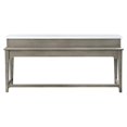 thumbnail image 4 of ACME Wandella 4-Piece Wooden Counter Dining Set in White and Rustic Oak, 4 of 8