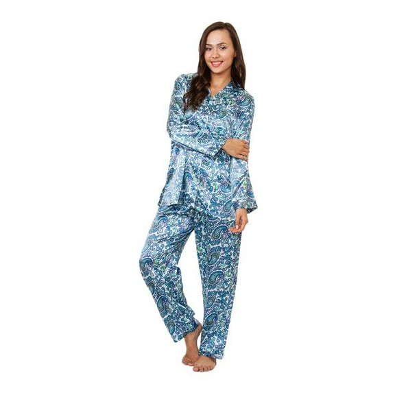 Up2date Fashion's Women's Paisley Print Pajamas