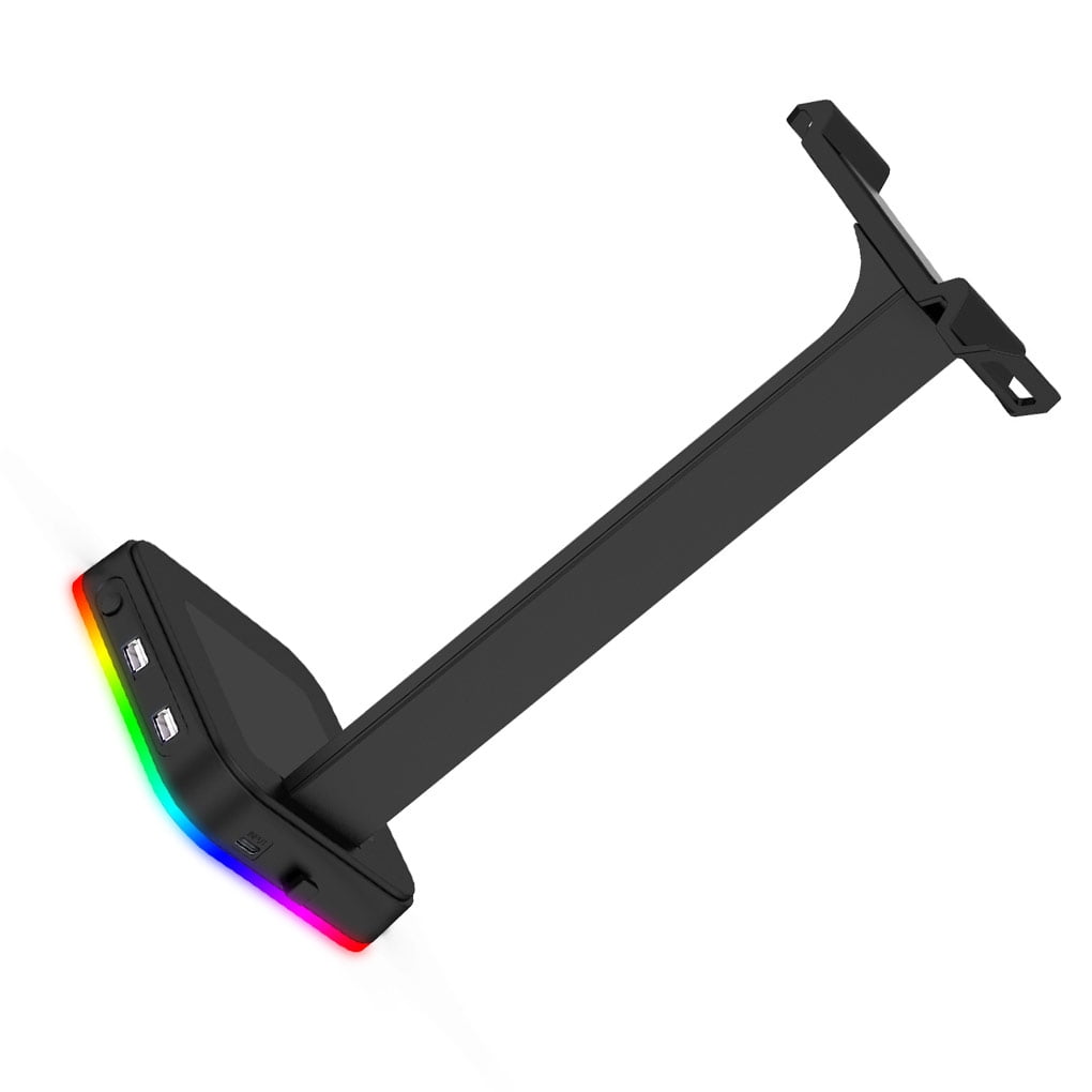 Wisewang Earphone Display Rack For Gamers Showcase Headphones In Style Black Durable