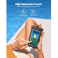 thumbnail image 3 of Waterproof Phone Bags - [2-Pack] [Easy Lock & Durable] IPX8 waterproof dry phone bags, suitable for beach and swimming, protect 4-7 inch phones., 3 of 7