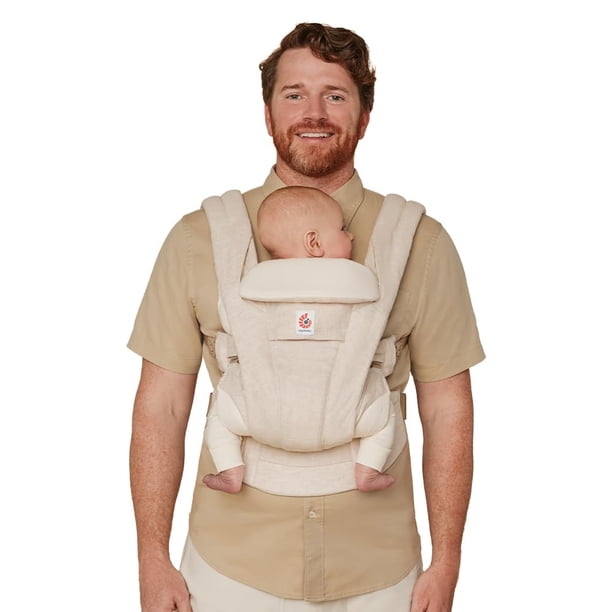 Portabebé Ergobaby Omni Deluxe de lino transpirable 3,2-20,4 kg