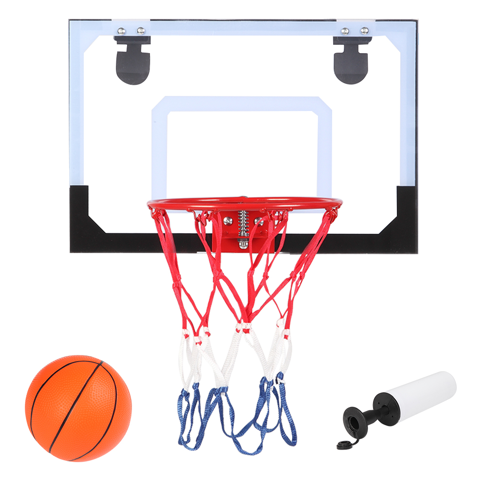 Over The Door Basketball Hoop with American Dark Cedar Wood Backboard & 3 Premium Mini Basketballs & Pump Easy Set Up. Over The Door Basketball Hoop with American Dark Cedar Wood Backboard & 3 Premium Mini Basketballs & Pump Easy Set Up.