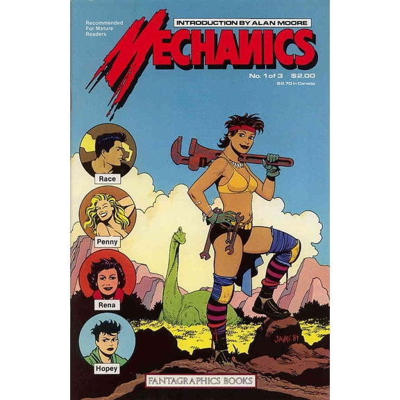 Mechanics #1 VF ; Fantagraphics Comic Book