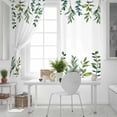 thumbnail image 5 of Fsddascl Eucalyptus Leaves Blackout Curtains for Bedroom/Living Room, Thermal Insulated Kitchen Curtains, Spring Pastoral Botanical Leaf Watercolor Grommet Darkening Window Treatment Drapes 52"x63"x2, 5 of 6