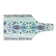 thumbnail image 2 of Ethnic Cutting Board, Old Turkish Ceramic Style with Tulips Vintage Ottoman Heritage Image Print, Decorative Tempered Glass Cutting and Serving Board, Wine Bottle Shape, Blue Red, by Ambesonne, 2 of 5