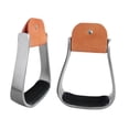 thumbnail image 2 of 2 Estribos Ligeros Para Montar A Caballo Al Aire Libre, Con Montura Inglesa, 2 of 8