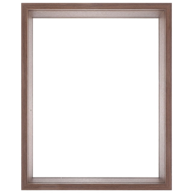 Luxshiny 1Set Wood Picture Frame Dried Flower Picture Frame Coffee Minimalist Design for Artists