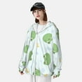 thumbnail image 3 of Fotbe Kawaii Frogs Chaqueta con Protección Solar UPF 50+ para Hombre y Mujer, Camisa con Capucha y Bolsillos-3X-Large, 3 of 7