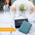 thumbnail image 5 of Monedero RFID Alldaily Small para mujer, delgado y compacto, azul, 5 of 5