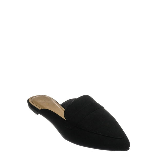 pointed backless flats