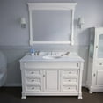 thumbnail image 5 of Wyndham Collection Wc-Ts55 55" Andover Floor-Standing Traditional Vanity Set - White, 5 of 5