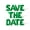 Green, variant on Letter Balloons - SAVE THE DATE 16" Inch Alphabet Letters Foil Mylar Balloon Bachelorette Party or Bridal Shower Banner (Green)
