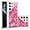 Pink, variant on Compatible with Samsung Galaxy S22 Ultra Case Glitter Liquid Cute Clear Phone Case Floating Quicksand Shockproof Protective Bumper Silicone Soft TPU Case for Galaxy S22 Ultra Star Blue YB