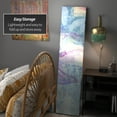 thumbnail image 3 of Red Lantern 6 ft. Tall Love Blossom Canvas Room Divider, Foldable 3 Panel, Natural Canvas, 3 of 5