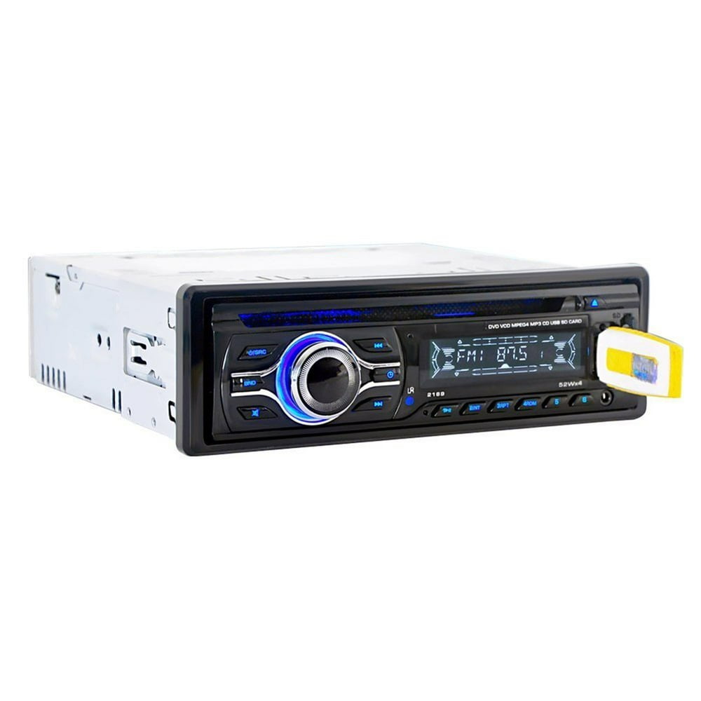 SODIAL_R_ Car Audio Stereo 1 DIN Universal Car CD DVD MP3 Player Stereo